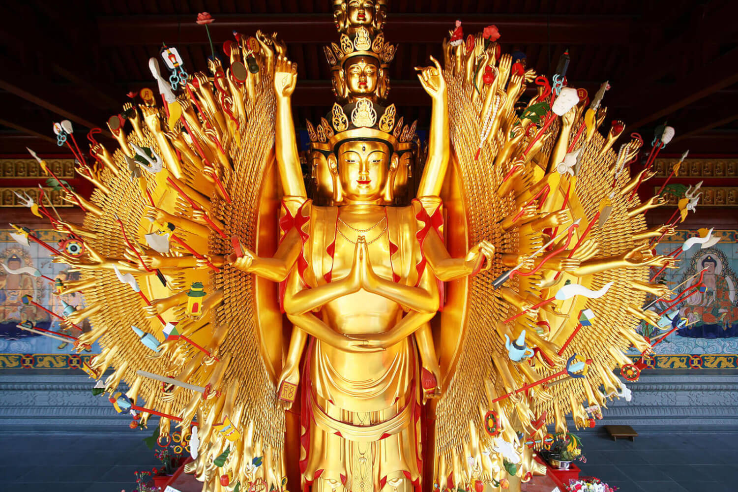 Temple Buddha Statue
